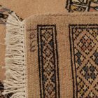 Runner rug beige Bokhara 279x79 handmade Pakistani rug