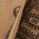 Runner rug beige Bokhara 279x79 handmade Pakistani rug