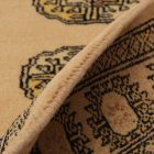 Runner rug beige Bokhara 299x82 handmade Pakistani rug