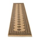 Runner rug beige Bokhara 305x80 handmade Pakistani rug
