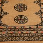 Runner rug beige Bokhara 305x80 handmade Pakistani rug