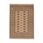 Pakistani rug beige Bokhara 194x140 handmade carpet