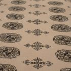 Pakistani rug beige Bokhara 194x140 handmade carpet