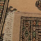 Runner rug beige Bokhara 240x77 handmade Pakistani rug