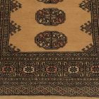 Runner rug beige Bokhara 230x77 handmade Pakistani rug