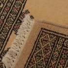 Runner rug beige Bokhara 230x77 handmade Pakistani rug