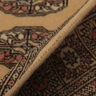 Runner rug beige Bokhara 230x77 handmade Pakistani rug