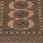 Runner rug beige Bokhara 176x60 handmade Pakistani rug