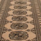 Runner rug beige Bokhara 176x60 handmade Pakistani rug
