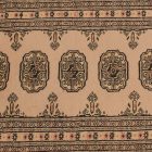 Runner rug beige Bokhara 190x64 handmade Pakistani rug