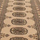 Runner rug beige Bokhara 190x64 handmade Pakistani rug