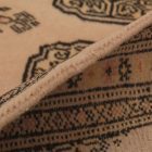 Runner rug beige Bokhara 190x64 handmade Pakistani rug