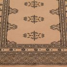 Runner rug beige Jaldar 185x62 handmade Pakistani carpet