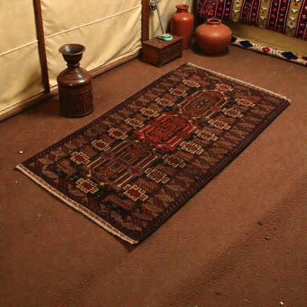 Baluch rug Mushwani 85x147 hand-knotted nomadic rug