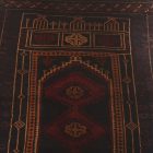 Prayer rug Mushwani 85x135 hand-knotted nomadic rug