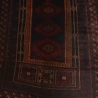 Prayer rug Mushwani 85x135 hand-knotted nomadic rug