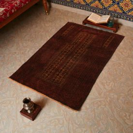 Prayer rug Mushwani 96x146 hand-knotted nomadic rug