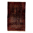 Prayer rug Mushwani 88x141 hand-knotted nomadic rug