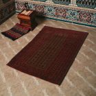 Prayer rug Mushwani 93x129 hand-knotted nomadic rug