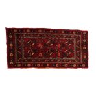 Turkmen rug Balisht Nakhsha 53x111 small handmade rug