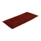 Turkmen rug Balisht Nakhsha 46x100 small handmade rug