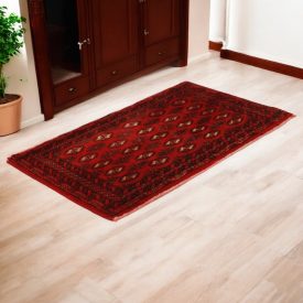 Turkmen rug Balisht Nakhsha 53x98 hand-knotted authentic rug
