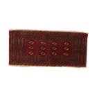 Turkmen rug Balisht Nakhsha 46x104 hand-knotted authentic rug