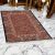 Silk rug Baharan cobalt blue 100x150 high-quality viscose silk carpet from Iran