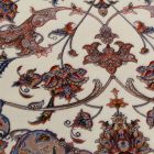 Silk rug Parnian beige 120x180 high-quality viscose silk carpet from Iran