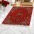 Silk rug Hunting red 80x120 viscose silk Persian carpet