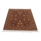 Silk rug Nirvana cinnamon 100x150 Iranian viscose silk carpet