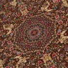 Silk rug Nirvana cinnamon 100x150 Iranian viscose silk carpet