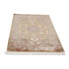 Silk rug Nirvana cinnamon 60x90 high-quality viscose silk carpet from Iran