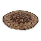 Round Carpet Isfahan 310x313 Persian handmade carpet