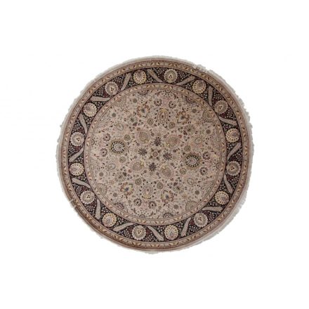 Round Carpet Isfahan 305x306 Persian handmade carpet