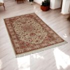Kerman iranian rug 93x160 handmade persian carpet