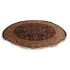 Round Carpet Isfahan 310x313 Persian handmade carpet