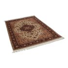 Iranian carpet Kashan 128x193 handmade persian carpet