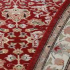 Isfahan Iranian runner rug 77x312 handmade Persian carpet for hallway