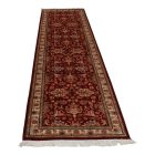 Isfahan iranian runner carpet 79x312 handmade Persian carpet for hallway