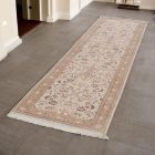 Tabriz runner rug 76x311 handmade persian carpet for hallway