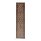 Tabriz runner rug 76x311 handmade persian carpet for hallway