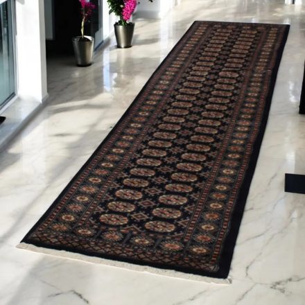 Runner carpet Mauri 79x310 handmade pakistani carpet for corridor or hallways