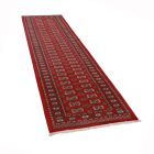 Runner rug Bokhara 81x305 handmade pakistani rug for corridor or hallways