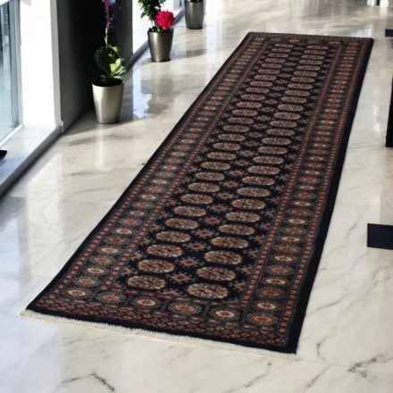 Runner carpet Mauri 82x305 handmade pakistani carpet for corridor or hallways