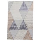 Modern carpet beige brown blue MELIS 140x200 modern rug for living room or bedroom