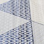 Modern carpet beige brown blue MELIS 140x200 modern rug for living room or bedroom
