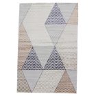 Modern carpet beige brown blue MELIS 200x300 modern rug for living room or bedroom
