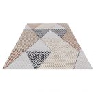 Modern carpet beige brown blue MELIS 200x300 modern rug for living room or bedroom