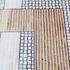 Modern carpet beige brown blue DIANA 200x300 modern rug for living room or bedroom